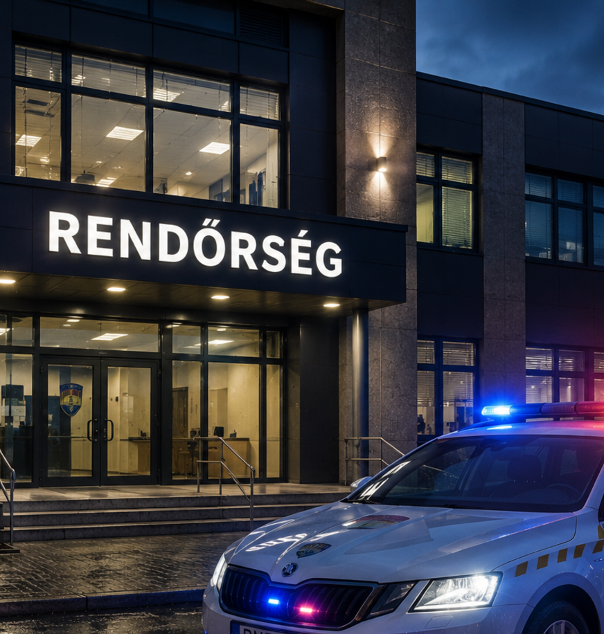 rendőrség épülete